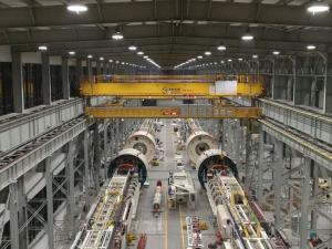 盾構起重機監控-中國鐵建QE75+75t橋機